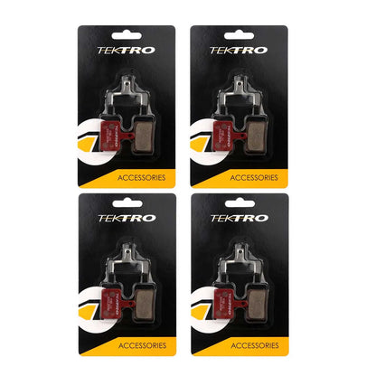 TEKTRO P20.11 Semi-Metallic Brake Pads for Mountain Bike Disc Brake Systems - High Friction, Durable & Quiet Performance