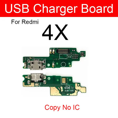 Charging USB Jack Port Board For Xiaomi Redmi 2 2A 2S 3Pro 3X 4 4Pro 4A 4X 5 5Plus 5A 6Pro 6A 7 7A 8A 9 USB Charger Dock Board