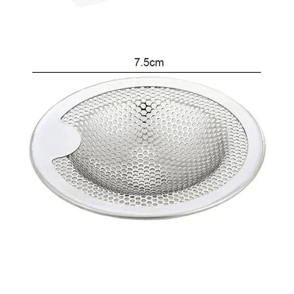 Kitchen Sink Stainless Steel Filter Sewer Mesh Strainers Disposable Sink Filter Mesh Bags Bathroom Floor Drain Hair Waste Filter