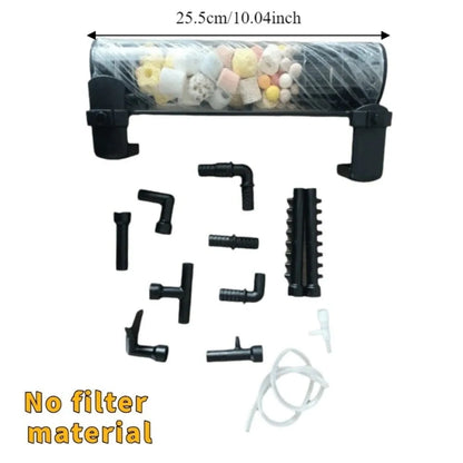 Multi-function Fish Tank Filter Efficient Top-mounted Filter External Filter Box Drip Overflow Fish Water Purifier