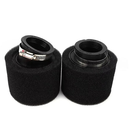 Foam Air Filter 35mm 38mm 42mm 45mm 48mm 50mm 60mm Sponge Cleaner Moped Scooter Dirt Pit Bike Motorcycle Black and Red