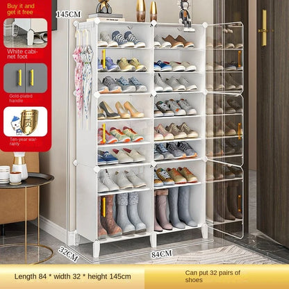 Modern Home Hallway Furniture Shoe Rack Cabinet For Living Room Storage Organizer Shelf Shoes Women's Sandals Cupboard Shoerack
