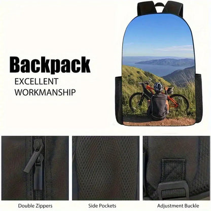 Customizable Personalized Photo Backpack, Multi-Functional Backpack, Suitable for Daily Commute And Hand Washable, Lightweight