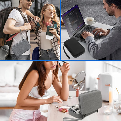 Hard Travel Electronic Organizer Case for Power Bank Chargers Cables USB Flash Drive SD Card Electronics & Backpack Organizer