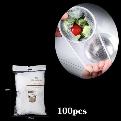Kitchen Sink Stainless Steel Filter Sewer Mesh Strainers Disposable Sink Filter Mesh Bags Bathroom Floor Drain Hair Waste Filter