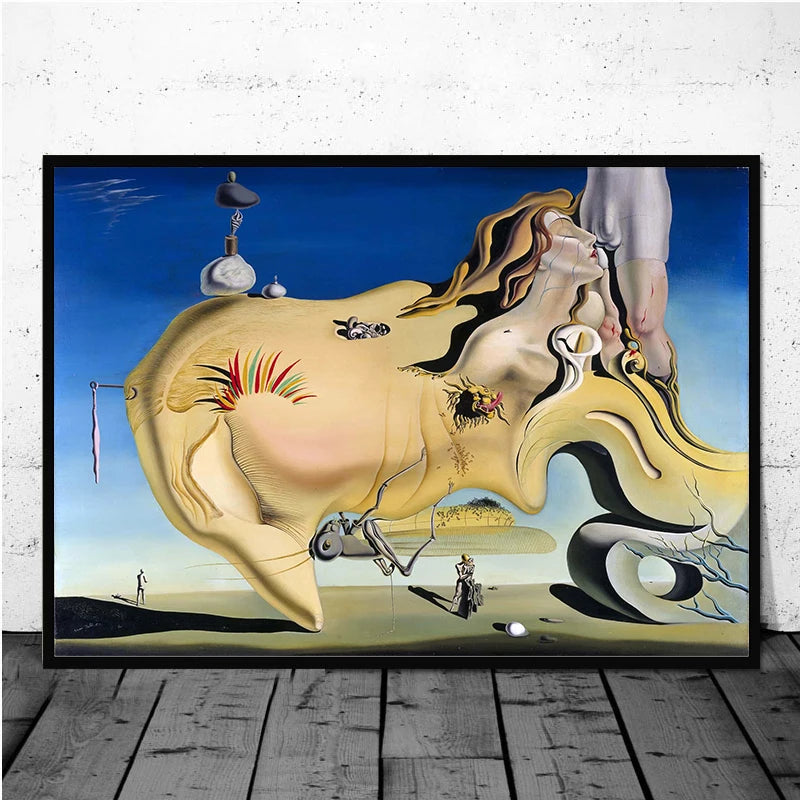 Surrealism Canvas Paintings By Salvador Dali Famous Wall Art Posters and Prints Wall Pictures for Living Room Home Decor
