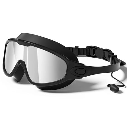 Adult Swimming Goggles Wide View Anti-Fog UV Protection Leak-Proof Swim Glasses Unisex for Men Women