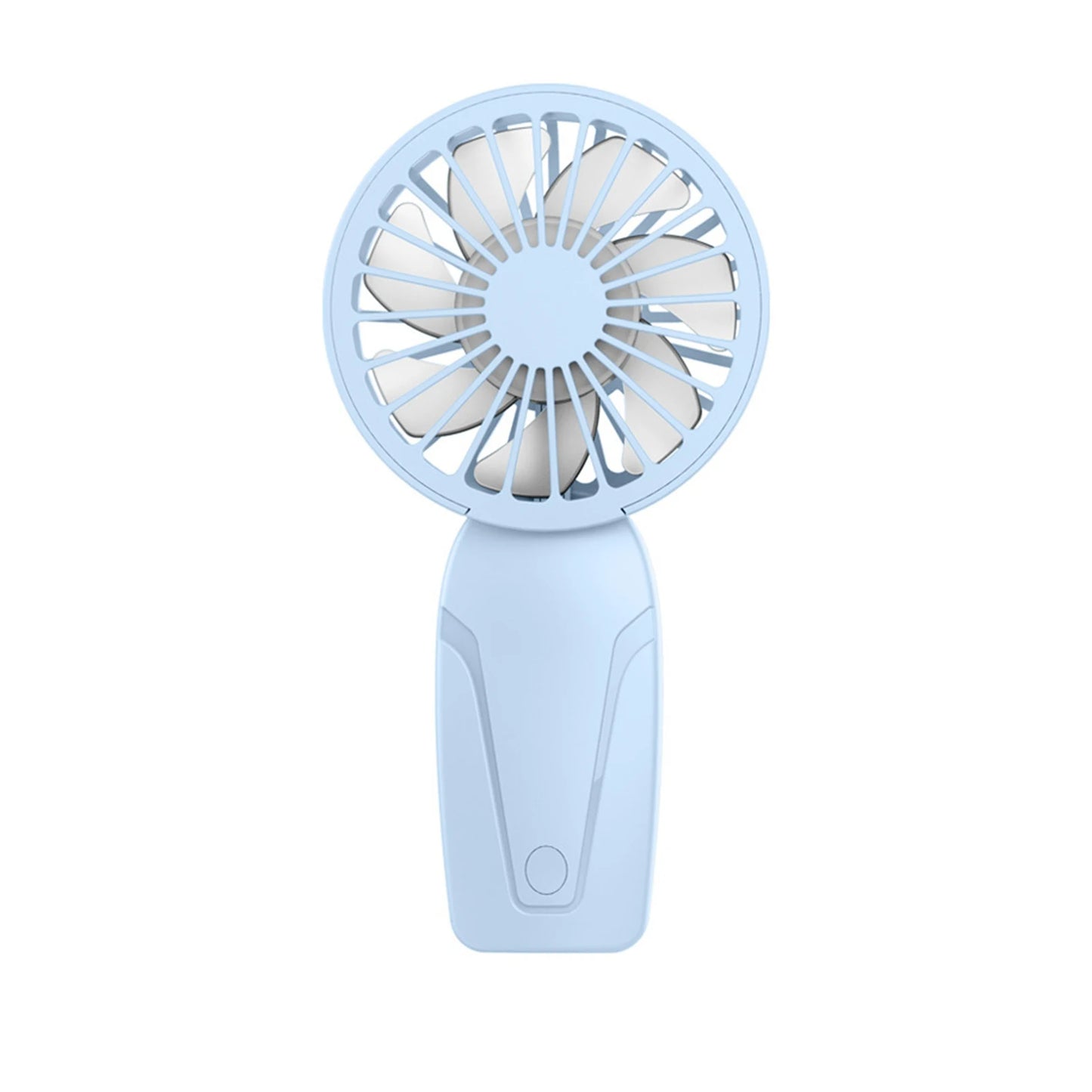Portable Handheld Mini Fan, USB Rechargeable Small Pocket Fan for On-The-Go, Cute ABS Lightweight Design, Personal Cooling