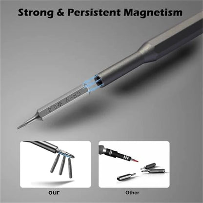 Screwdriver Set, 25 In 1 With 24 Piece Mini Pocket Screwdriver Set, Small Repair Set For Mobile Phone/PC/Came