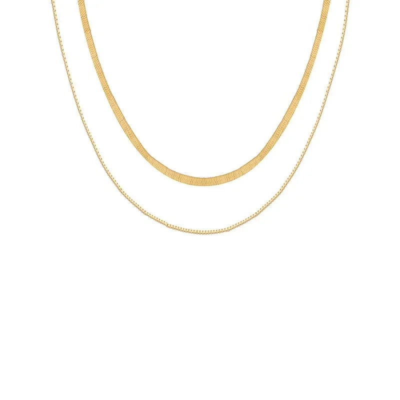 Stainless Steel Envelope Pendant Necklace Metal Waterproof Jewelry For Women