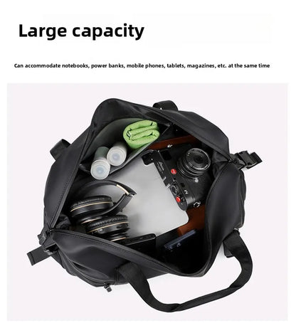 New Travel Bag, Men's Handbag, Large-capacity Short-distance Travel Bag, Sports and Fitness Bag, Single-shoulder Crossbody Bag