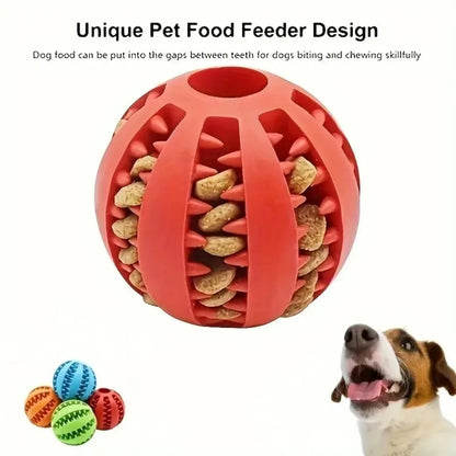 Pet Dog Toy Self-Entertainment Boredom Relief Molar Teeth Leak Food Ball Bite-Resistant Puppy Hide Watermelon Outdoor Dogs Fun