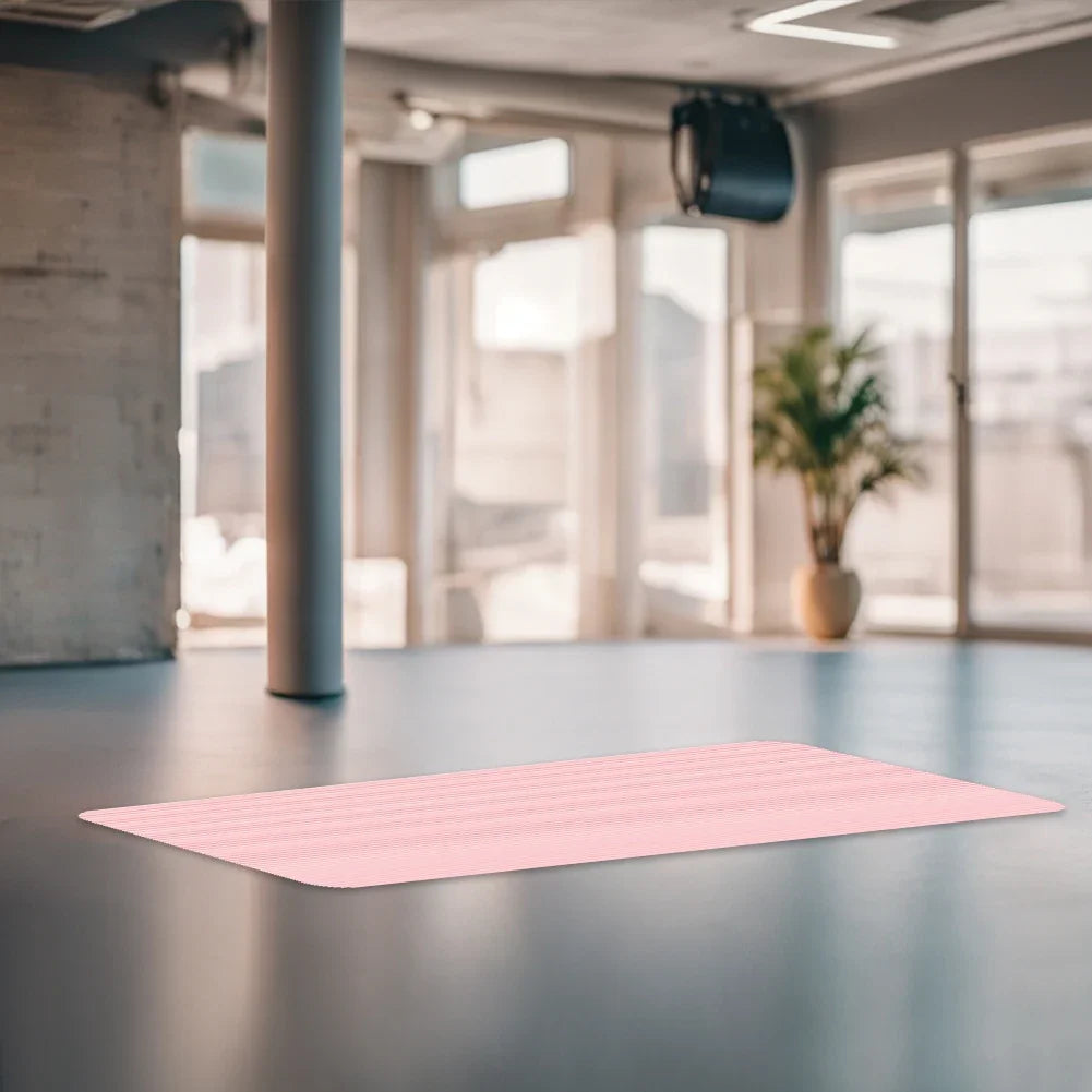 72 x 24 inch eco-friendly gym mat for women, 10mm thick double-sided textured yoga and pilates mat