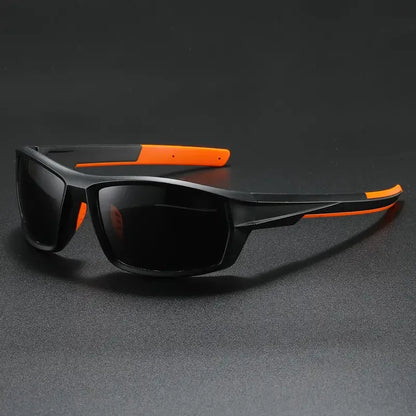 New Sunglasses for Men Sport Polarized Square Frame Camouflage Sun Glasses Driving Fishing Cycling Skiing Sun Eyewear UV400