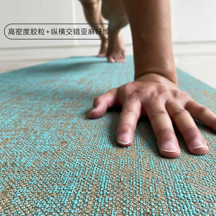 Natural jute yoga mat Eco-friendly natural jute yoga mat