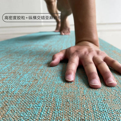 Natural jute yoga mat Eco-friendly natural jute yoga mat