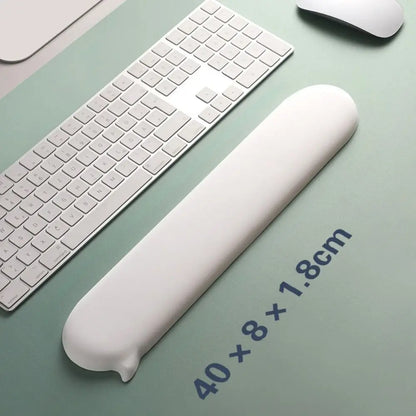 Silicone Wrist Support Mouse Pad Comfortable Ergonomic Mouse Wrist Rest Creativity Soft Cute Wristband Mouse Mat
