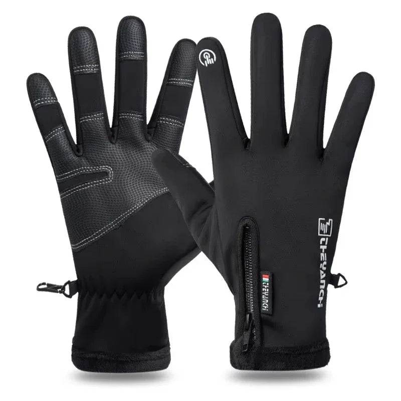 1Pair winter Motorcycle gloves, Ski gloves,cycling gloves,touch screen gloves, riding and mountaineering gloves