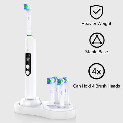 Toothbrush Holder for All Oral B Electric Toothbrush Organizer, iO Electric Toothbrushes & Replacement Brush Heads Storage Stand