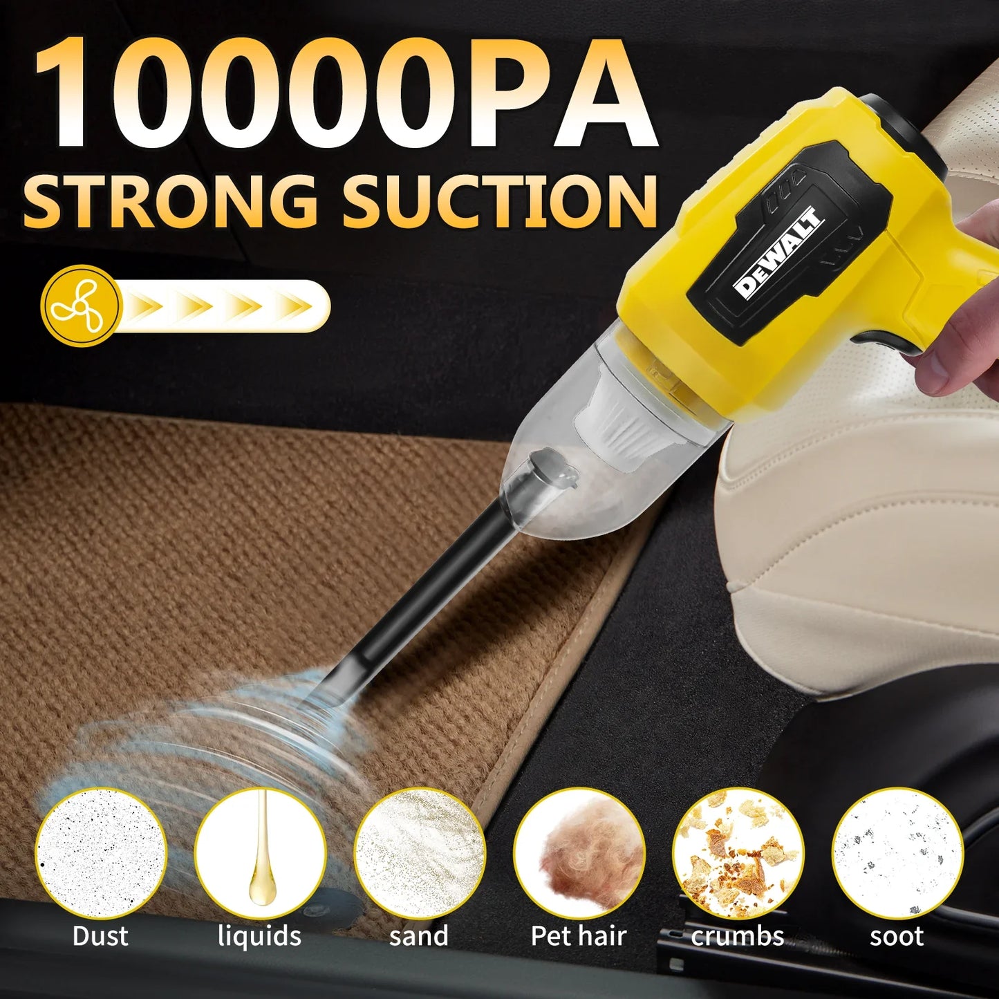 DeWalt Multifunctional Power Tools Cordless Brushless Angle Grinder Cutter Electric Wrench Polisher Air Pump Heat Gun for 18v