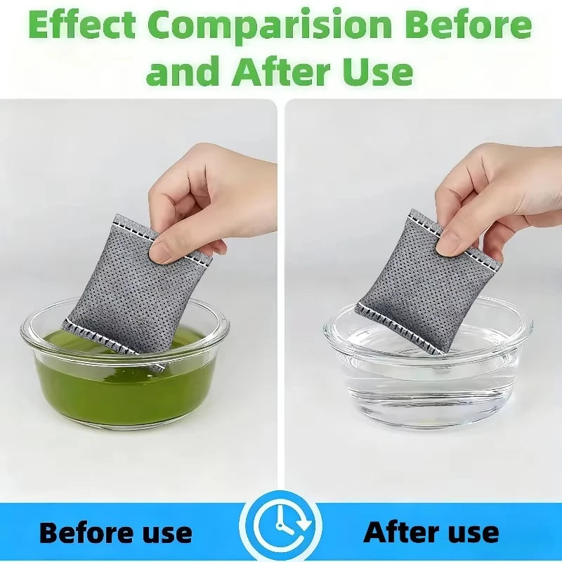 20/40PCS Fish Tank Filter Activated Carbon Bags Premium Aquarium Filter Media Purifies Water Removes Toxins Odors Long Lasting
