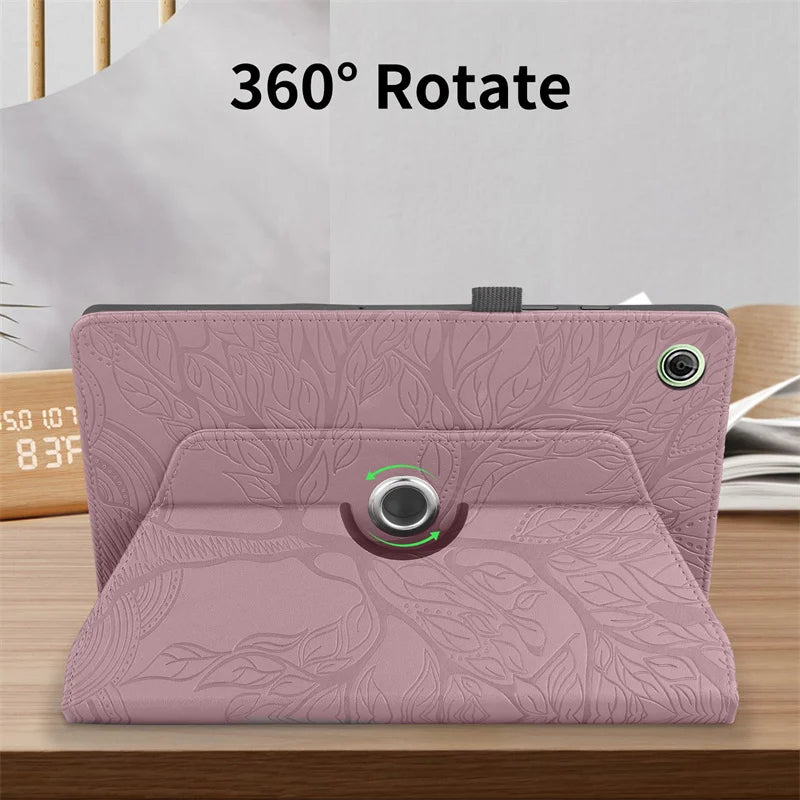 For Lenovo Tab One 8.7 Case tb305fu tb305xu 360 Rotating Flip Stand Tablet Funda For Lenovo Tab One / Lenovo Tab K9 Case 8.7"