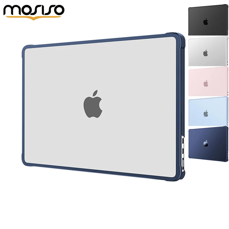 MOSISO MacBook Laptop Case for Air 13 13.6 15 inch M5 M4 M3 M2 Macbook Pro 14 16 M5 A3434 Plastic Hard Shell