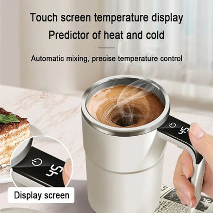 380ml electric mixing cup rechargeable 304 stainless steel mixer smart pour-over coffee machine portable blender