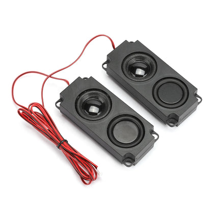 8Ω 5W Portable Heavy Bass Audio Cavity 40mm Magnetic Dual Speaker for TV Monitor Magnetic Speaker