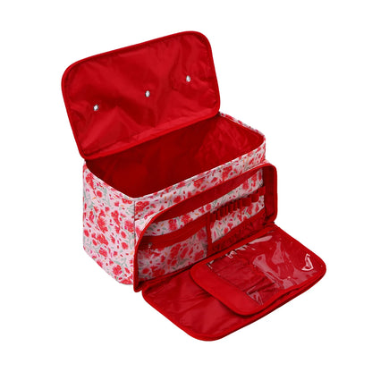 QZLKNIT Hot Sale Yarn Storage Bag with Dandel Waterproof Sewing Accessories Storage Bags Square Knitting Tote Bag Christmas Gift