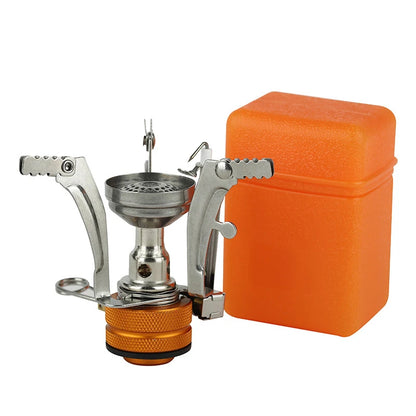 Gas Cooker Camping Accessories Portable Outdoor Camping Aluminum Alloy Ultra Light Picnic Cooking Camp Stove Survival Furnace