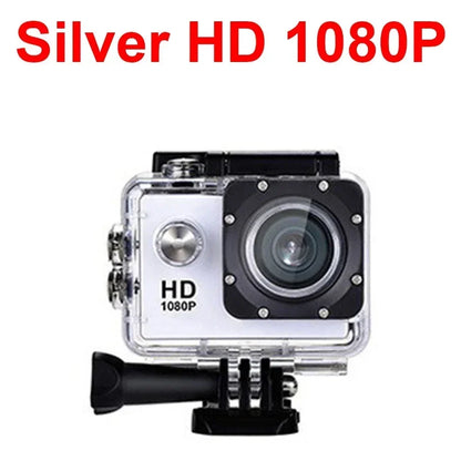 Action Camera Ultra Full HD 1080P 2.0-inch Screen Camcorder Underwater Waterproof Video Recording Sport Extreme Go Pro Cam