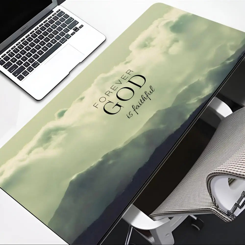 Bible Verse     Mouse Pad Game mouse pad face gamer desk pad mouse pad carpet accessories table pad