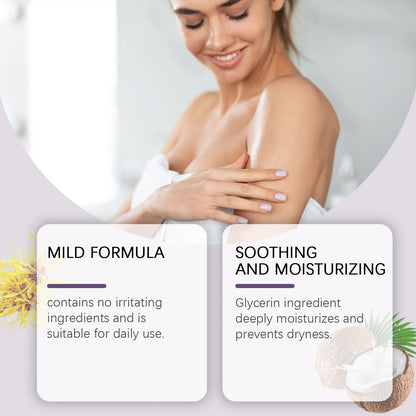 Feminine Wash Gel PH Balanced Long Lasting Moisturizing for Private Part Refreshing Cleansing Prevent Dryness Woman Healthy Care