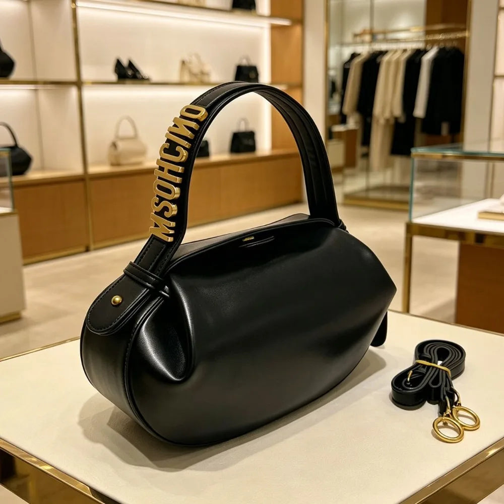 Women French Bread Stick Underarm Bag Crossbody Shoulder Handbag Purse Mini Round Tube Clutch Casual Summer 2026 New