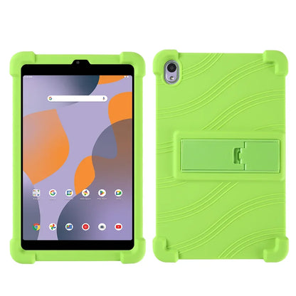 For Walmart ONN 8-inch 100135923 Tablet Case 2024 Shockproof Air Cushion Soft Silicone 8-inch Adjustable Stand Protective Case