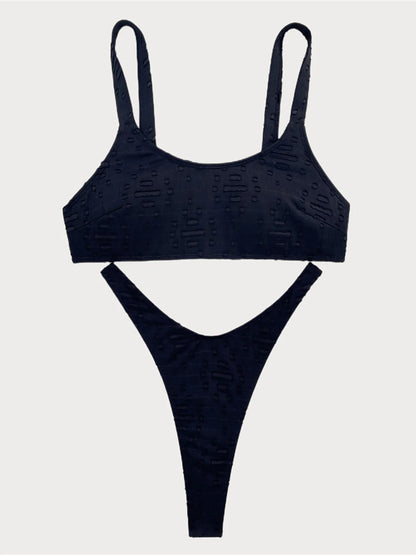 New 4 Colors Extreme Mini Micro Thong Bikini Female Swimsuit Women Swimwear Two-pieces Bikini set Bather Bathing Suit Swim V4798