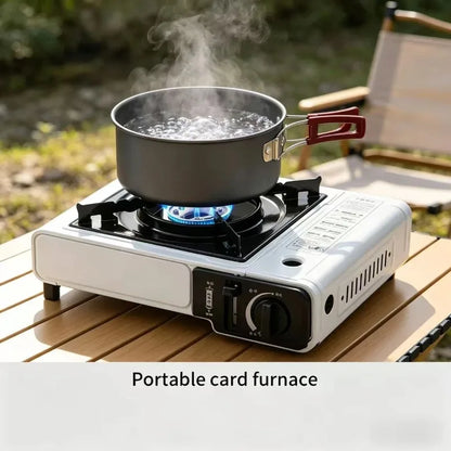 2026 Hot Selling Items Portable  Gas Stove Compact Design for Hot Pot BBQ Camping Cooking Outdoor Lightweight Cassette Stove