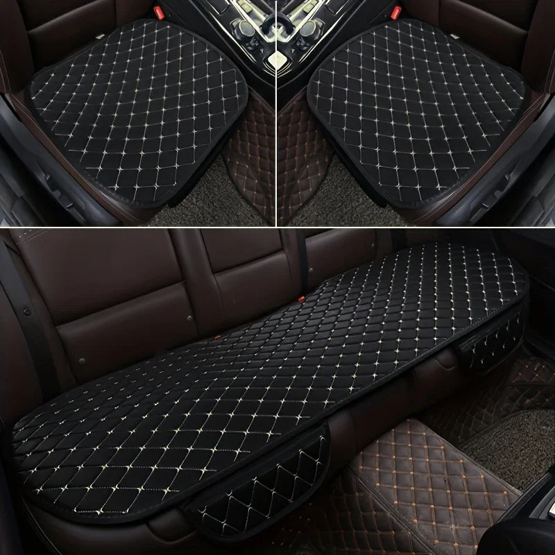 3Pcs Car Seat Cover Universal Car Seat Cushion Breathable Comfort Car Seat Protector Pad Car Interior Accessories