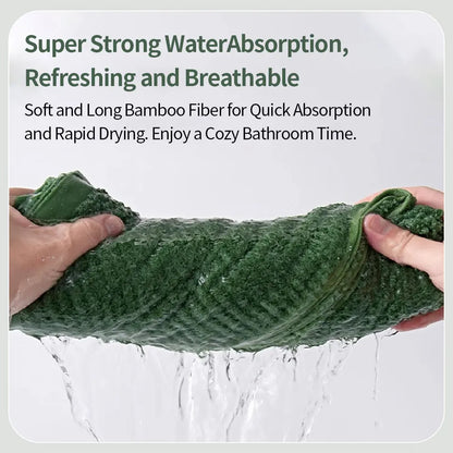 Bamboo Fiber Towels Sets Home Bath Towels for Adults Face Towel Thick Absorbent Luxury Bathroom Towels Hand Towels Quick Drying