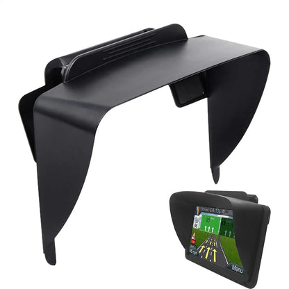 Car Navigation Visor Car Navigation Glare Shield Visor Vehicle Navigator Sunshade Visor for GPS Navigation Accessories