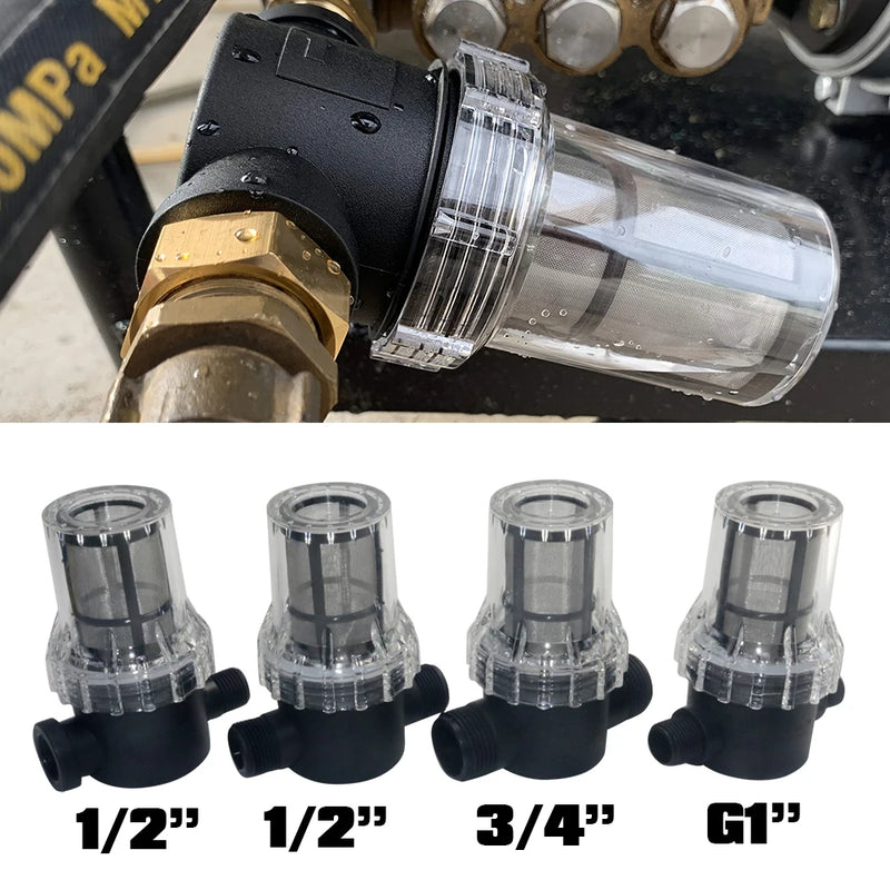 Fish Tank Filter 80 Mesh Stainless Steel Mesh Filter Farm Equipment Garden Irrigation Water Connection Filtration