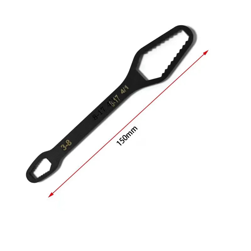 Universal Torque Wrench, Self-Locking Adjustable Eyeglass Wrench, Flat Wrench, Double-Ended Wrench, Factory Tools