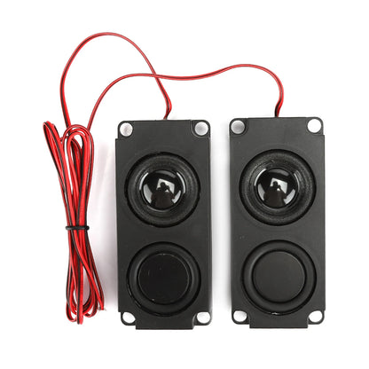 8Ω 5W Portable Heavy Bass Audio Cavity 40mm Magnetic Dual Speaker for TV Monitor Magnetic Speaker