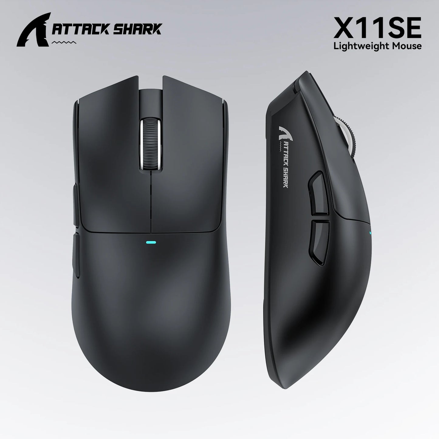 Attack Shark X11  X11SE Wireless Gaming Mouse 3-Mode , PAW3311, 22000DPI, 400IPS, PC Gaming Mouse