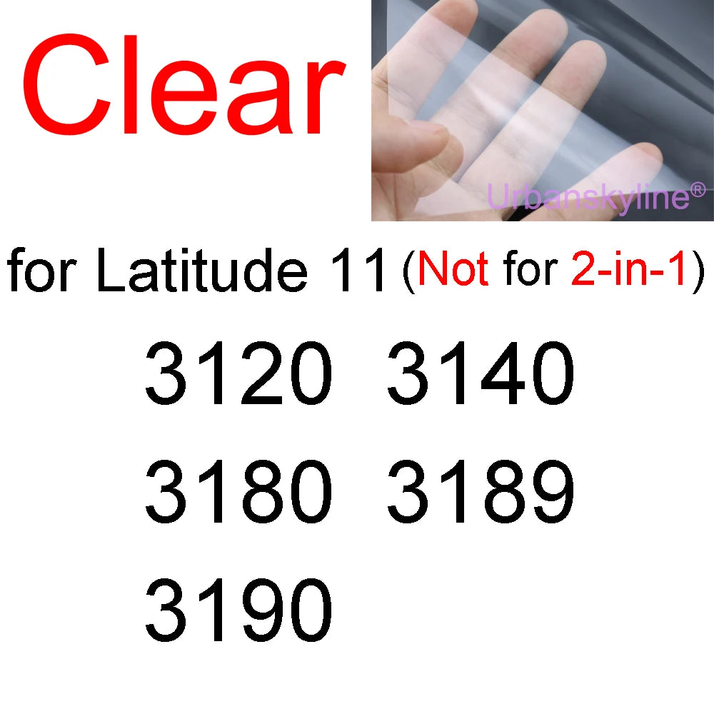 Screen Protector for Dell Latitude 13 5350 5340 5330 5320 3340 3330 3320 7350 7340 7320 7300 HD Guard Protector Skin Case Film