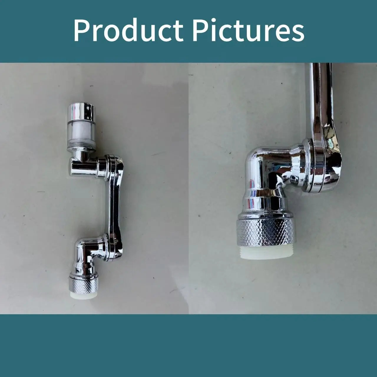 1080° Rotating Water Purification Filter Plastic Faucet Mechanical Arm Spray Head Kitchen Washbasin Extension Tap Aerator Univer