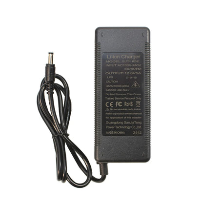 12.6V 5A Lithium Battery Charger for 3S 18650 Li-ion Packs (12V) EU/US/UK/AU Plug High Quality Charger