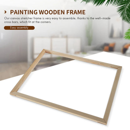40X50 Cm Wooden Frame DIY Picture Frames Art Suitable For Home Decor Painting Digital Diamond Drawing Paintings