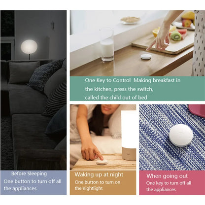 Xiaomi Mijia Smart Wireless Switch Zigbee Smart Home Device Accessories House Control Center Intelligent for Mihome APP